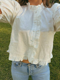 Renee Ruffle Collar Blouse
