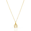 Heidi Horseshoe Pendant Necklace