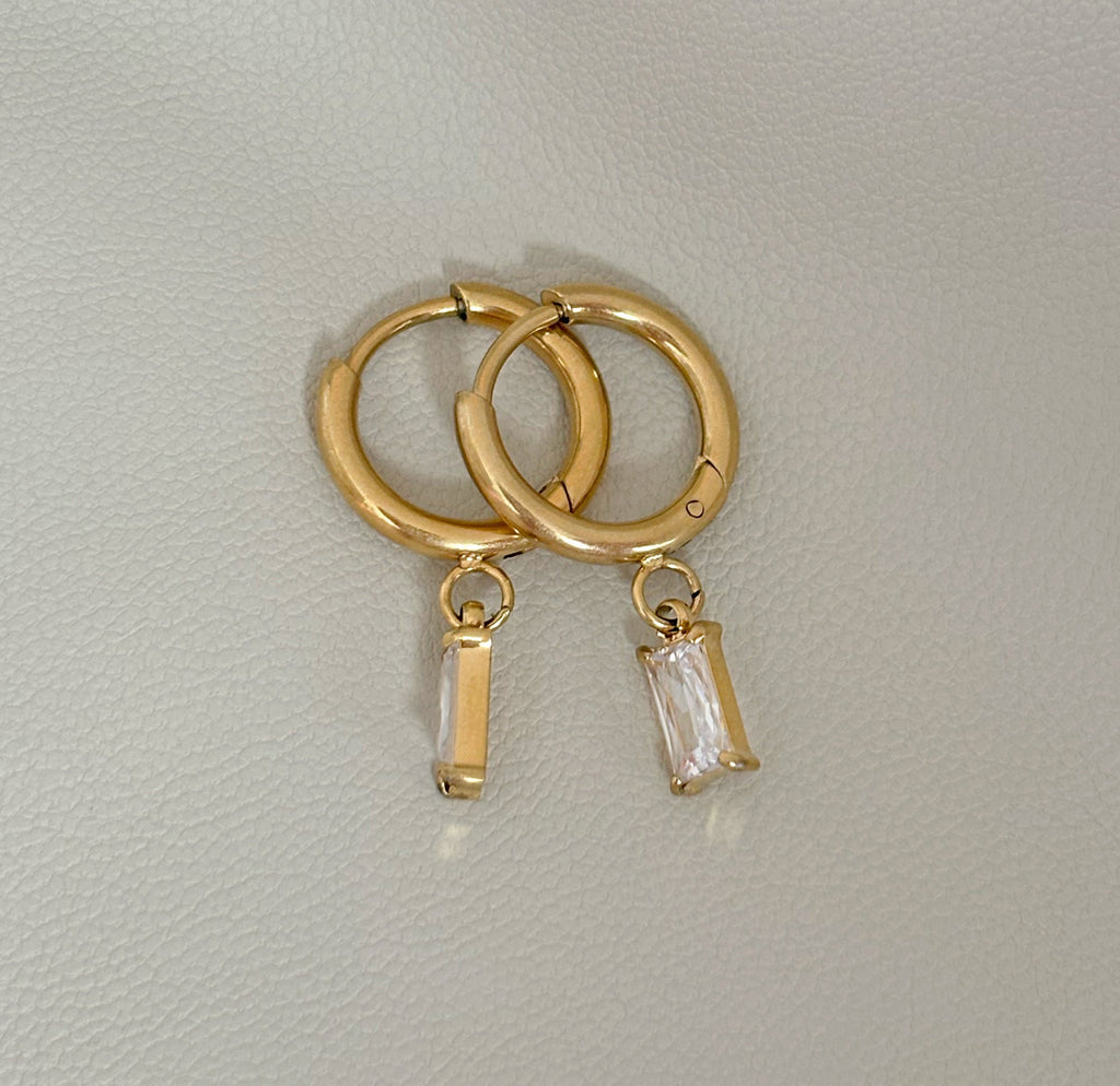 Mimi Gold Hoop Huggies Hoopes