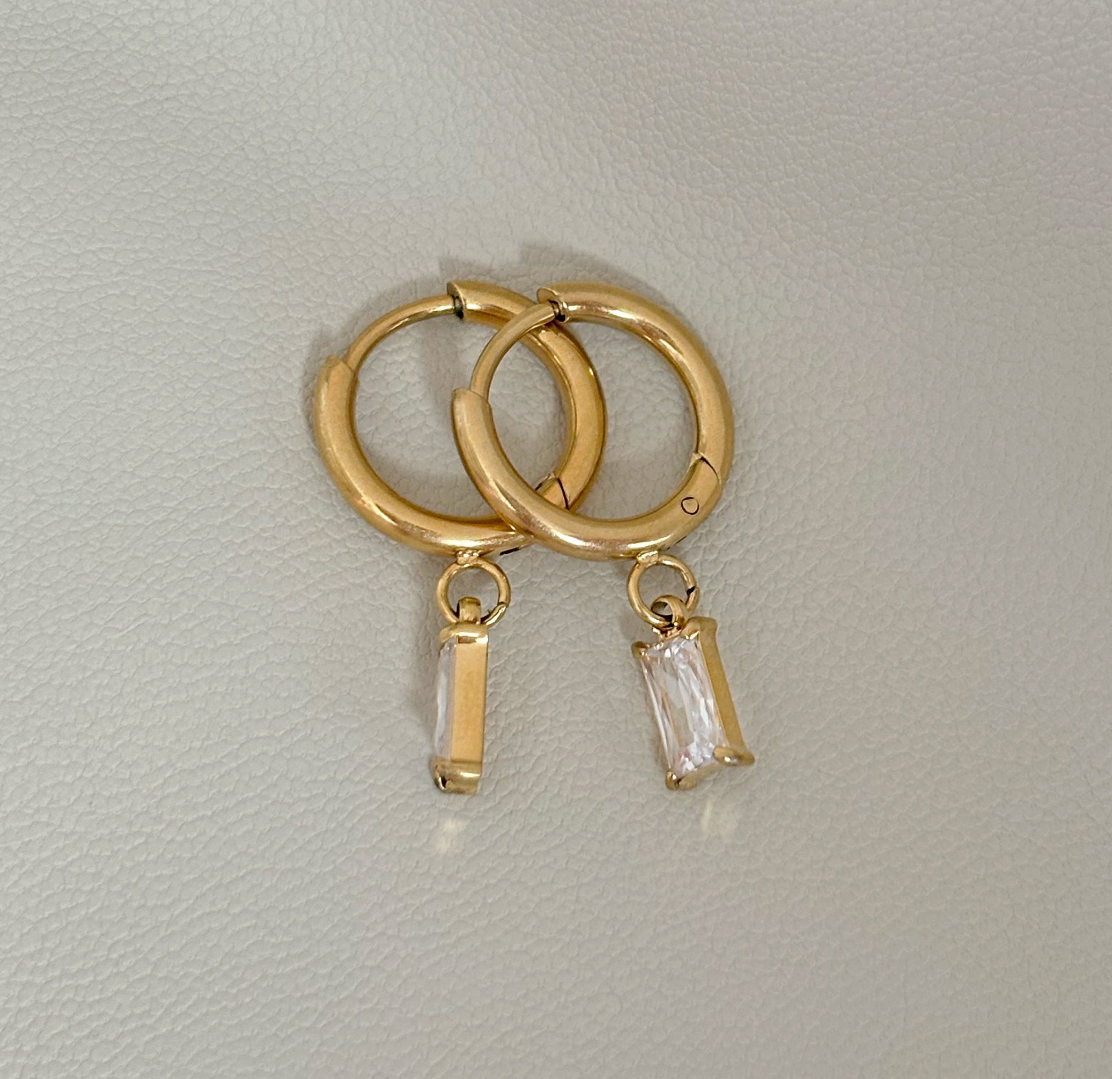 Mimi Gold Hoop Huggies Hoopes